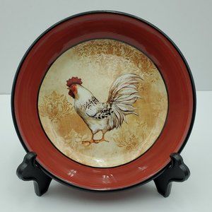 Certified International Susan Winget Avignon Morning Rooster 9" Pasta Bowl
